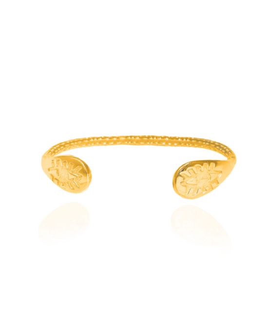 DELIAN LARGE CUFF GOLD