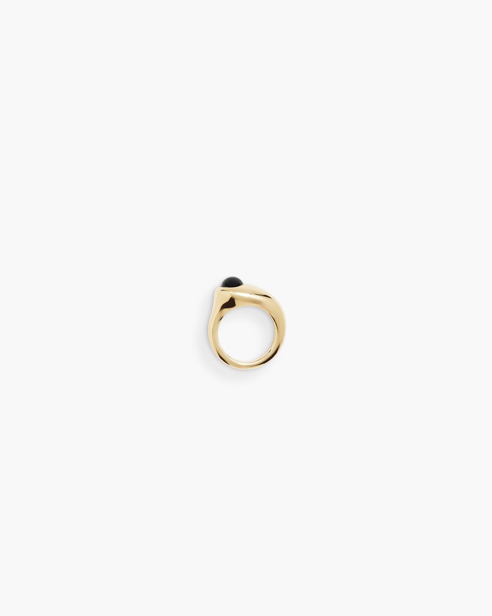 RAGBAG- DUALISM BLACK ONYX RING