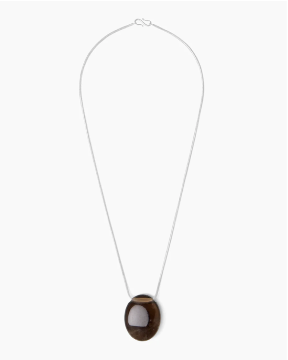 LIESTUDIO_JULIA NECKLACE_SMOKY QUARTZ