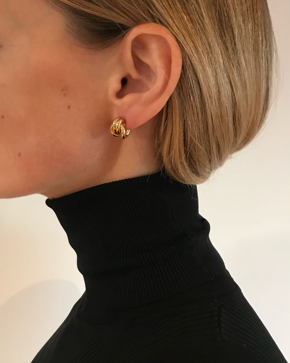 Ruddock marta earrings gold