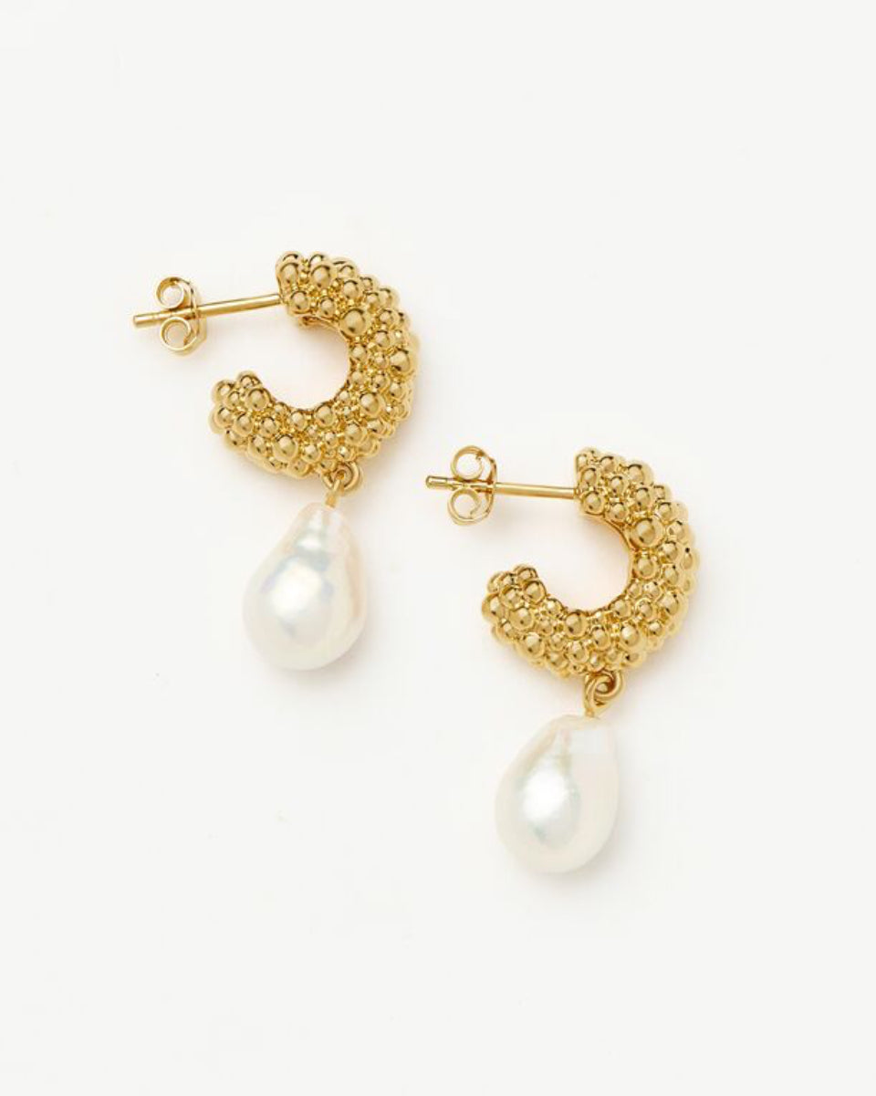 MISSOMA PEARL BAYA EARRINGS