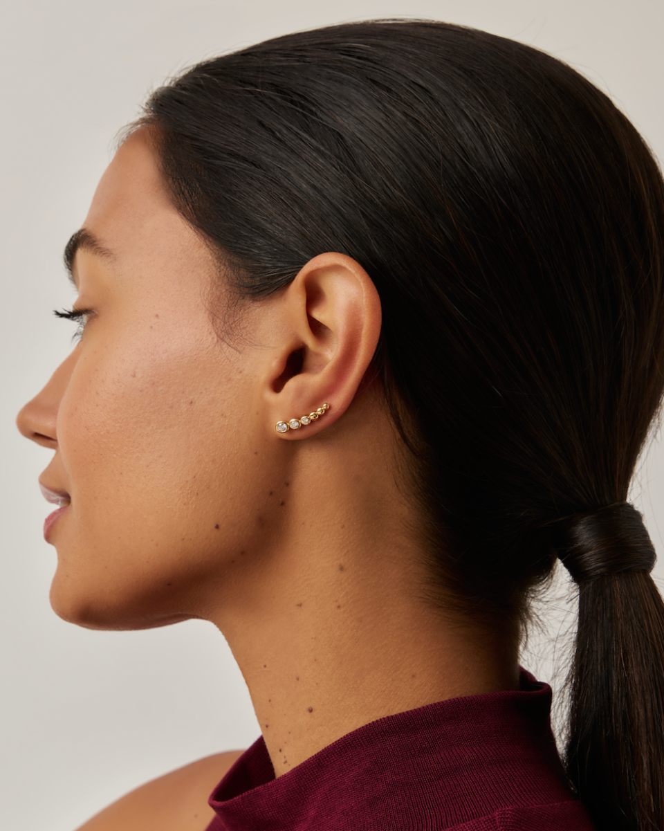 Missoma Climber Stud earrings tennis