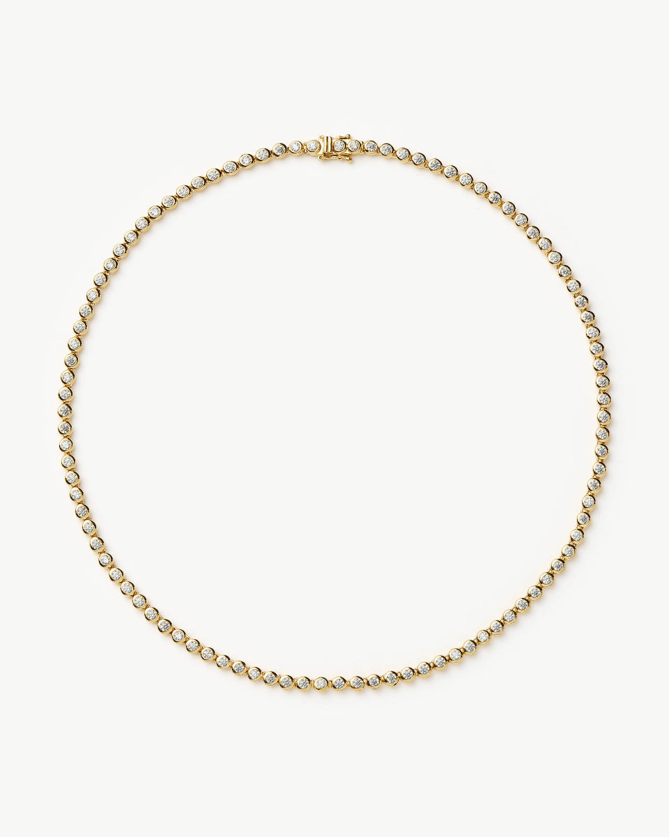 Missoma Tennis Round necklace