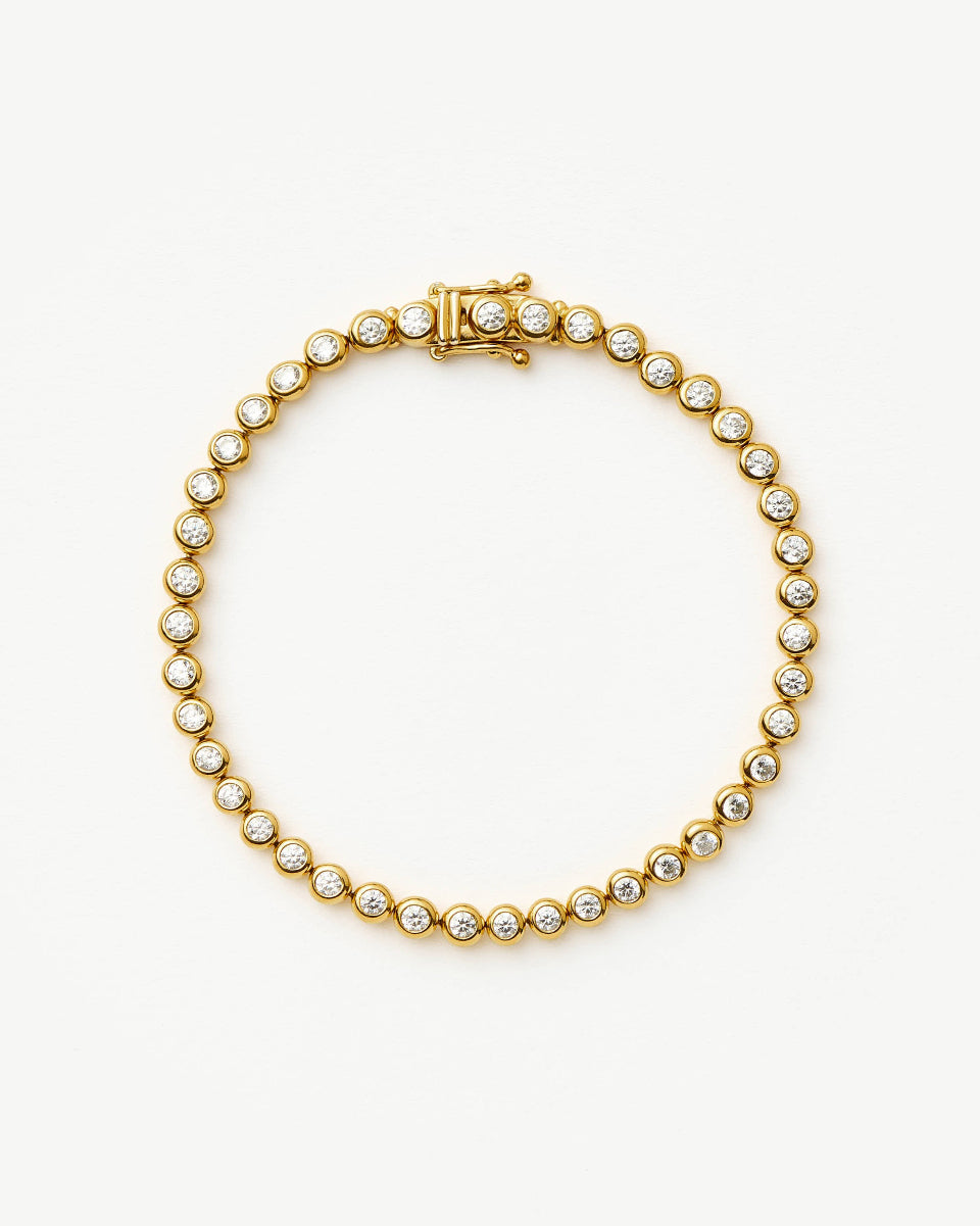 Missoma tennis round bracelet