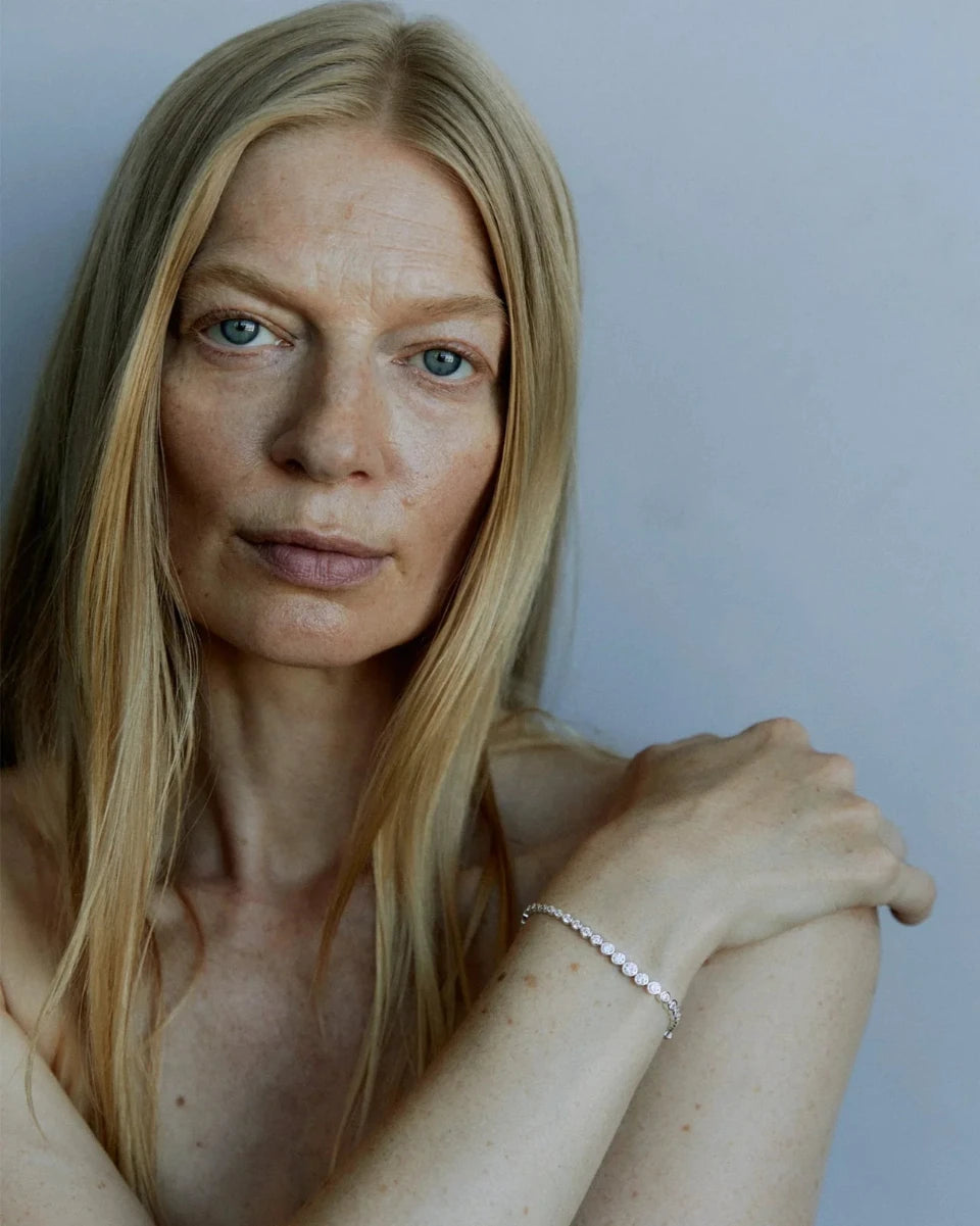 Oda bracelet silver Ragbag