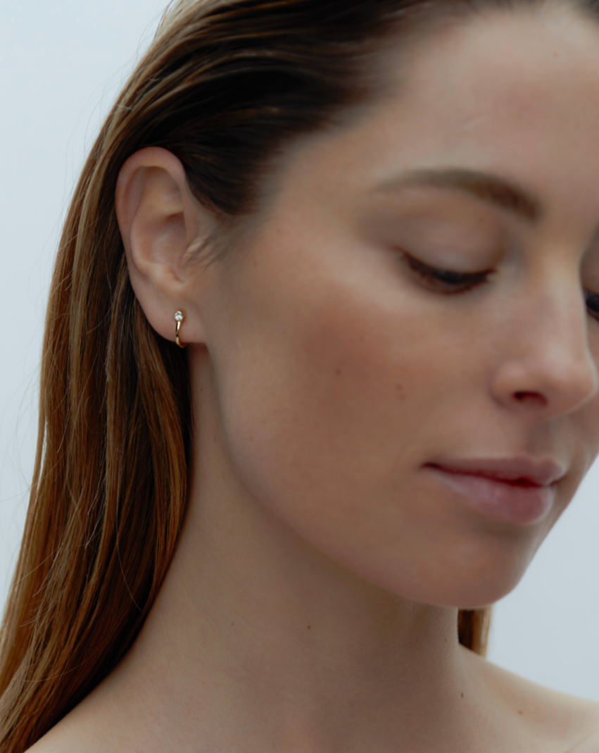 Odette hoops by Ragbag