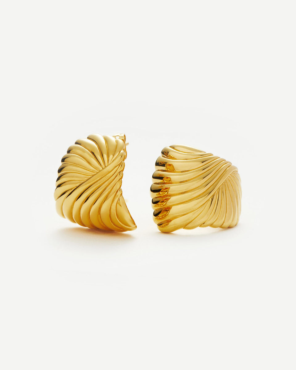 RIPPLE STUD EARRINGS Missoma