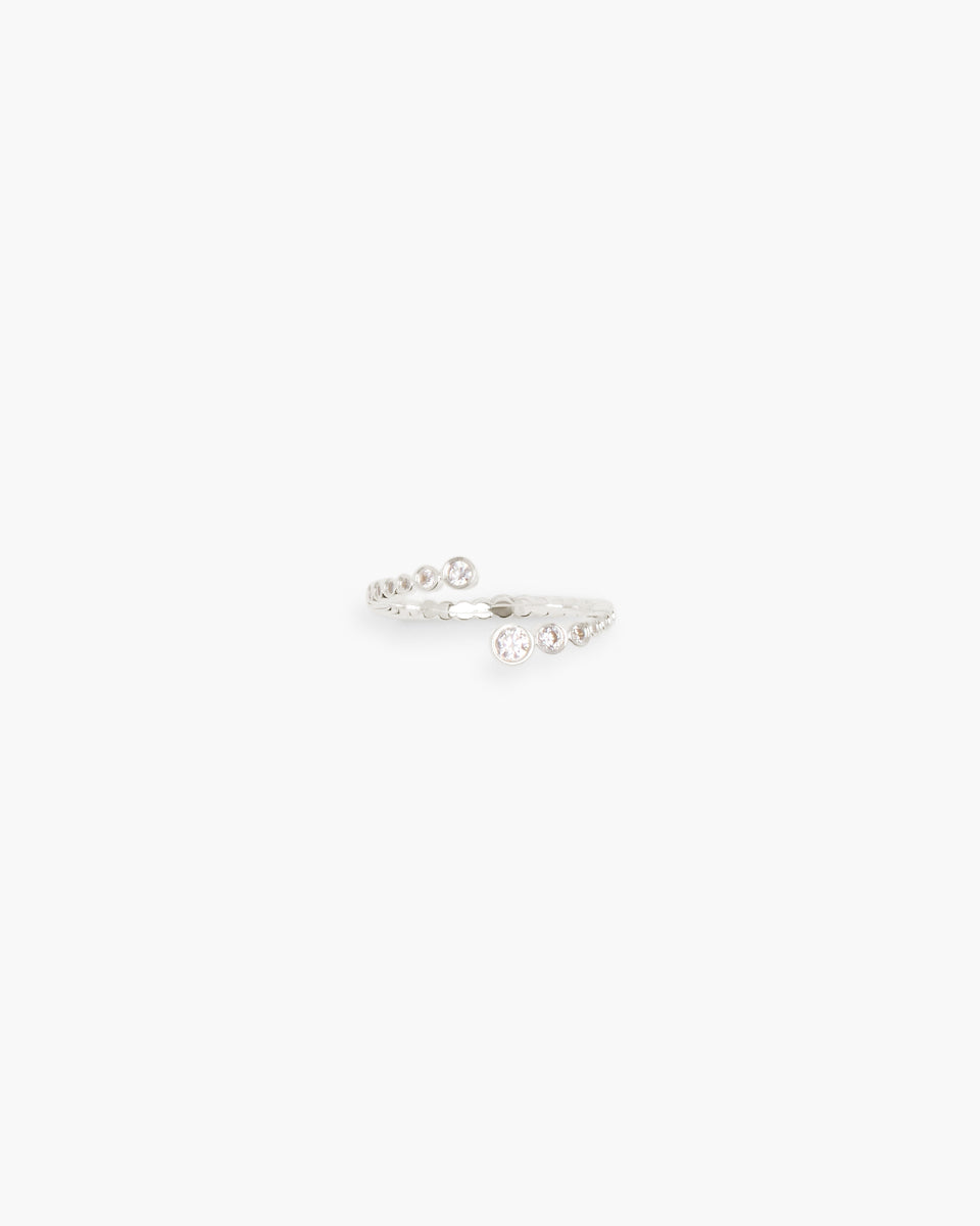 Ragbag orit open ring silver