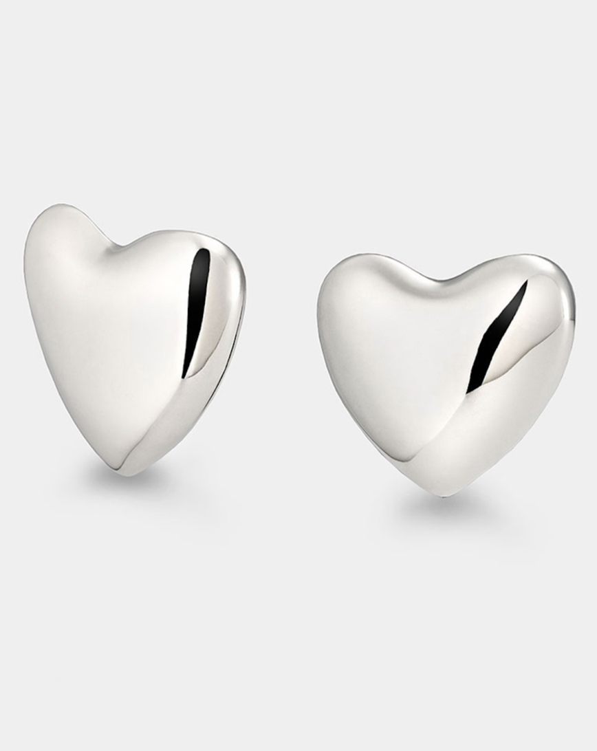 VOLUPTUOUS HEART EARRINGS LARGE annika inez