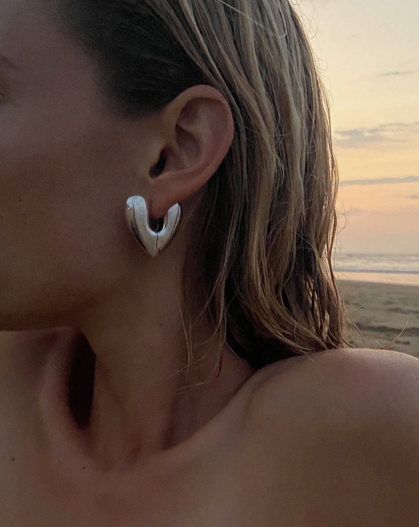 heart hoops silver large annika inez lifestyle