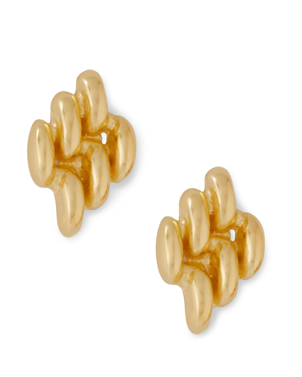 mini chain link earrings ysso