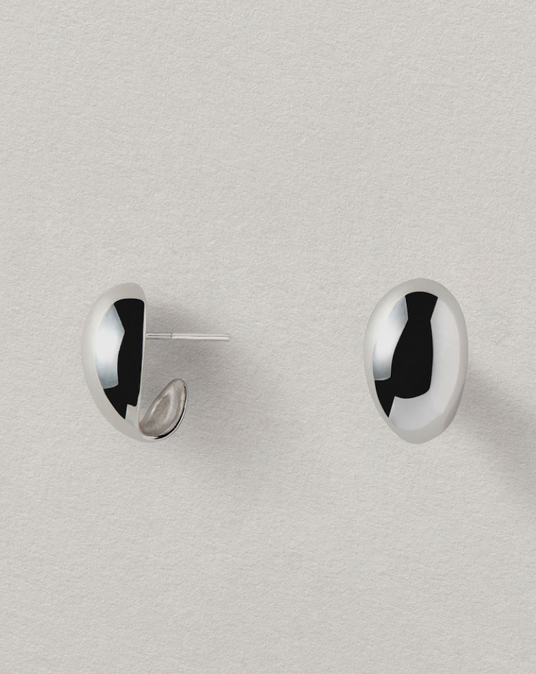 spoon earrings petite annika inez